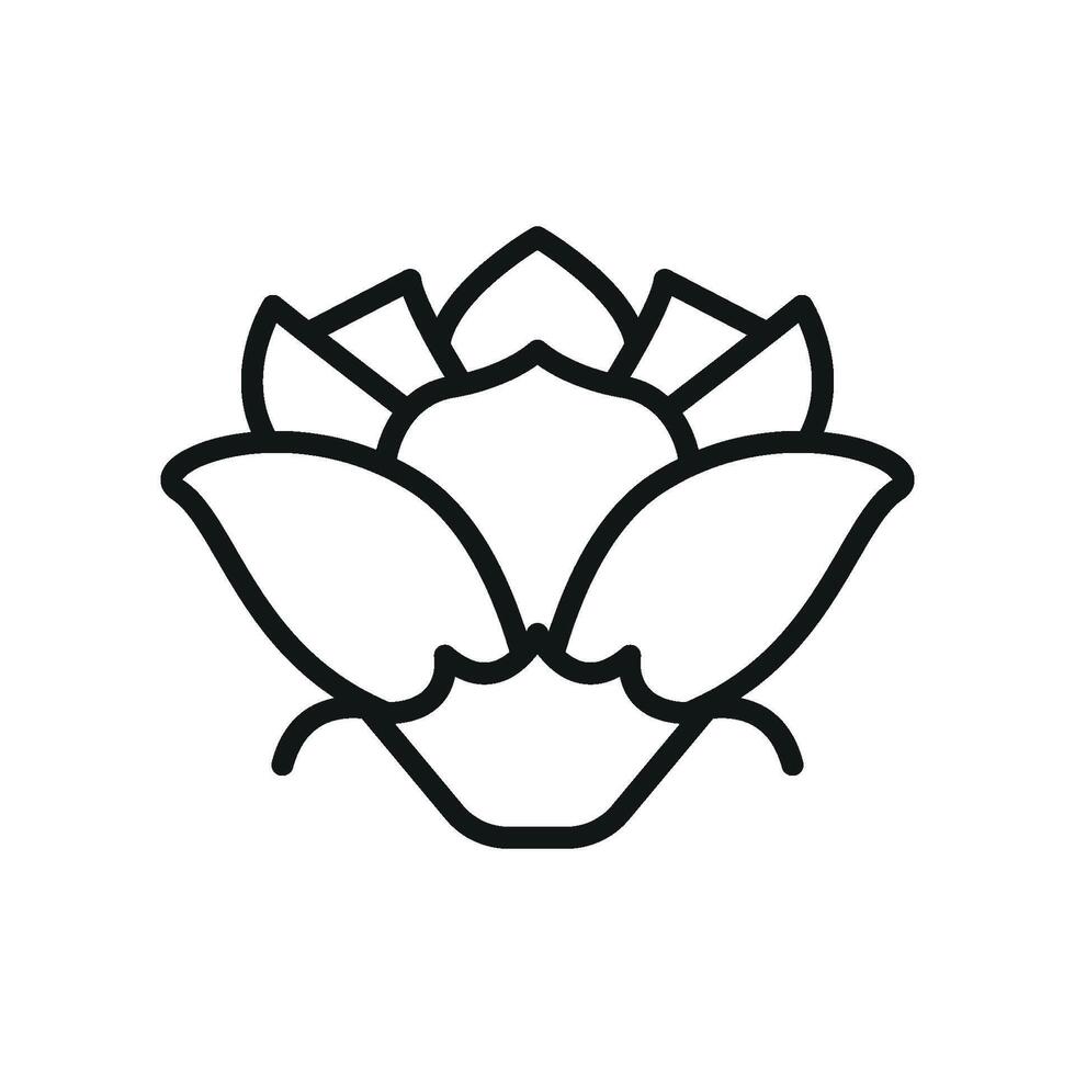 Rose Icon features a romantic and elegant design, ideal for symbolizing love, passion, and beauty in various branding projects vector