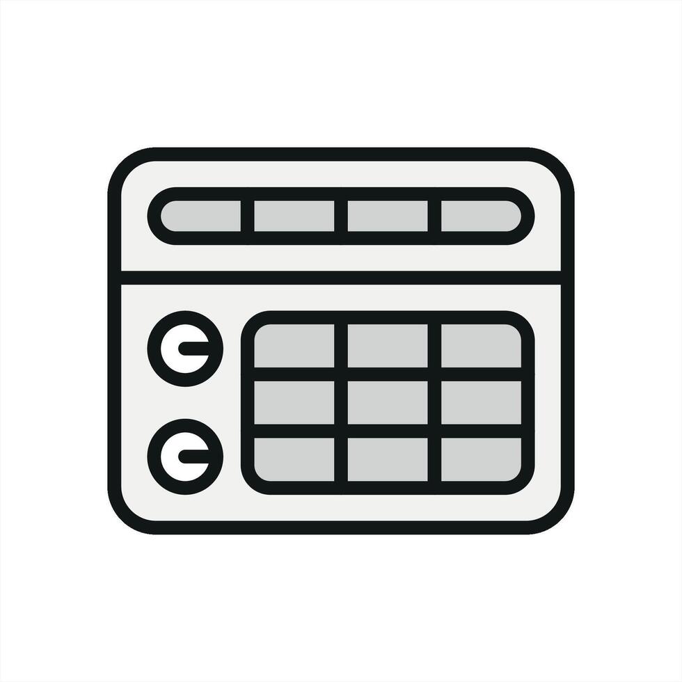 Air Conditioner Icon is a versatile and stylish design, ideal for energy-efficient home appliances, cooling systems, and environmental apps vector