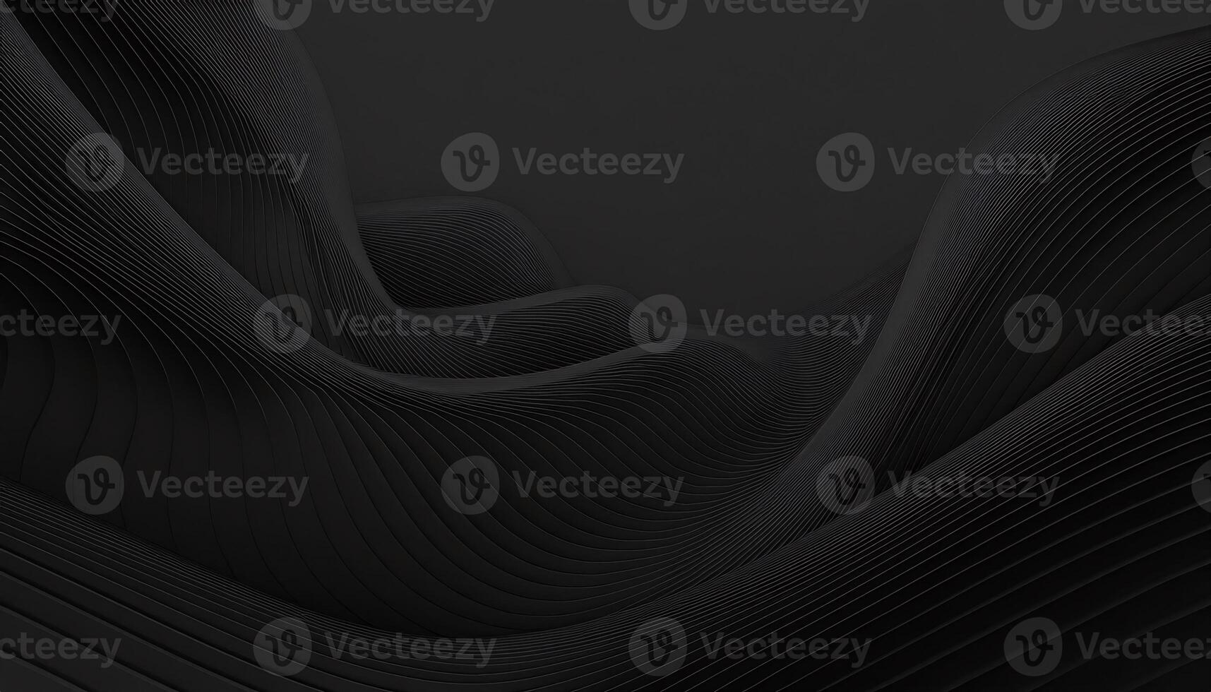 Abstract background design with black paper cutting technique that forms dynamic patterns photo