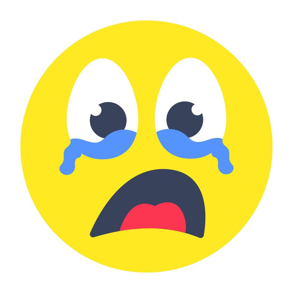 Premium download icon of eyes down face vector