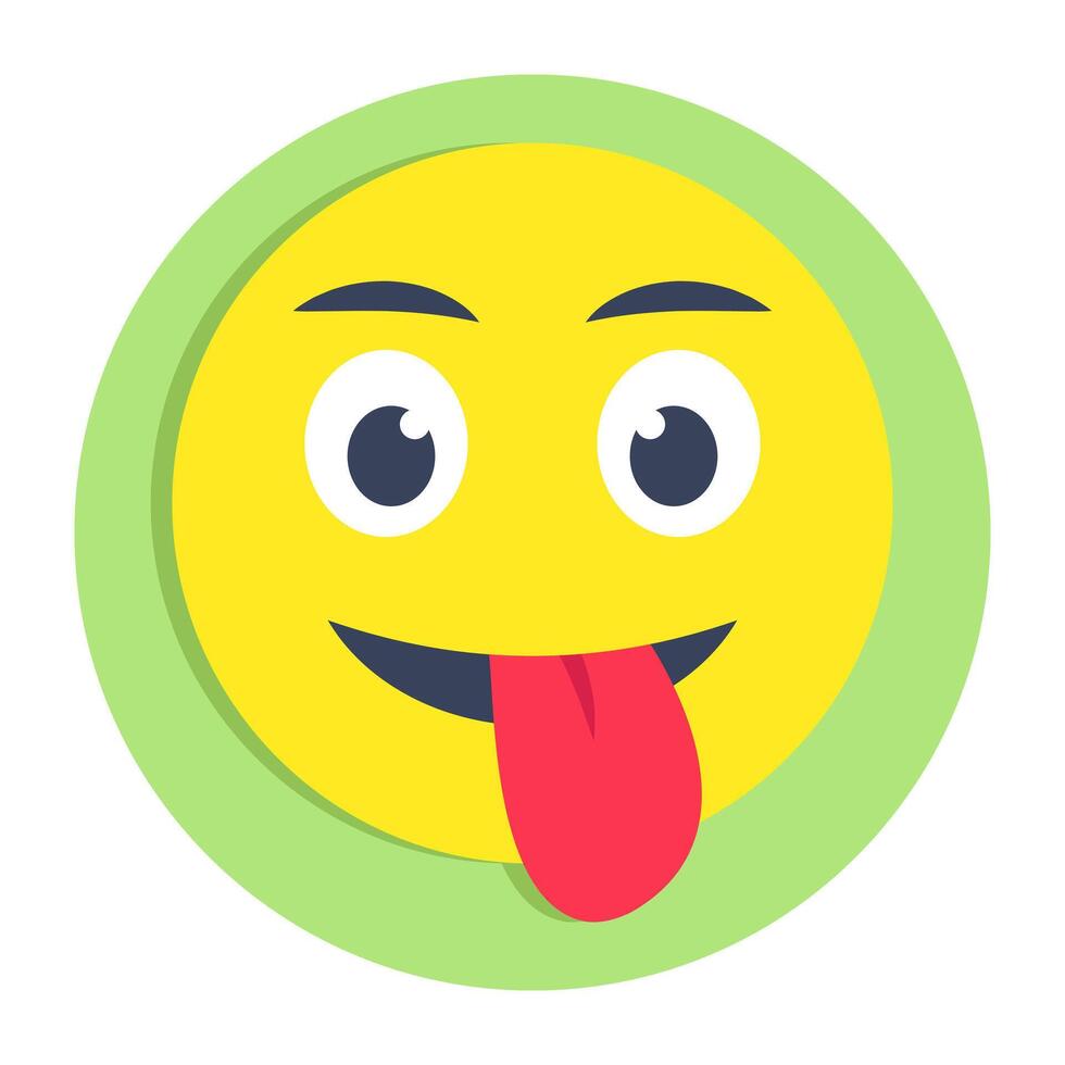 Premium download icon of tongue out emoji vector