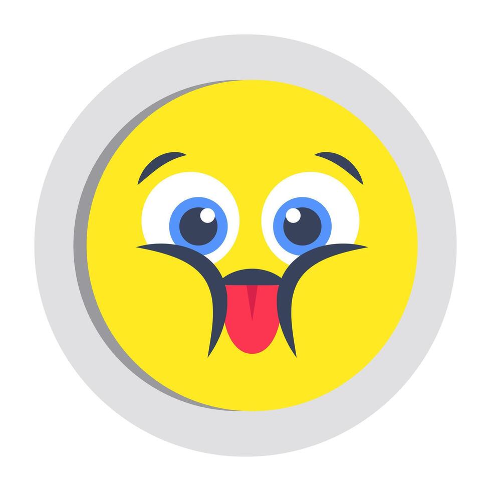 Perfect design icon of cute Emoji vector