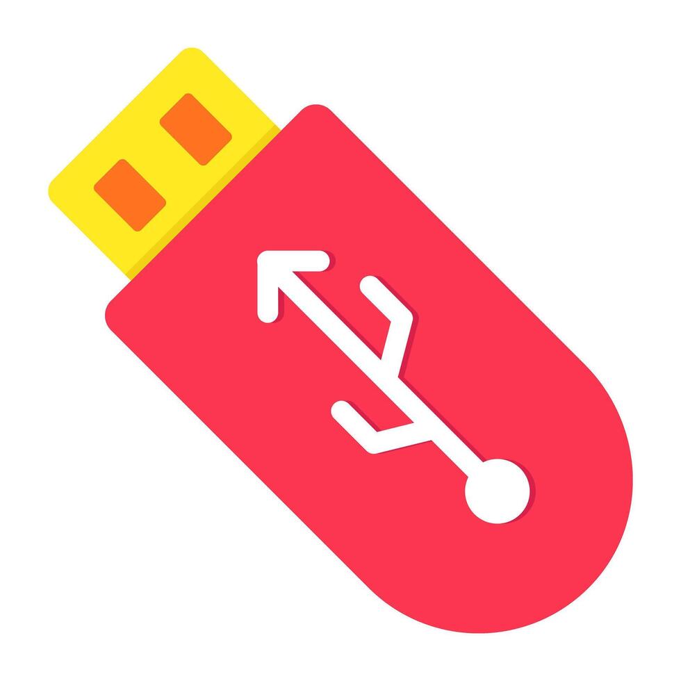 Premium download icon of usb vector