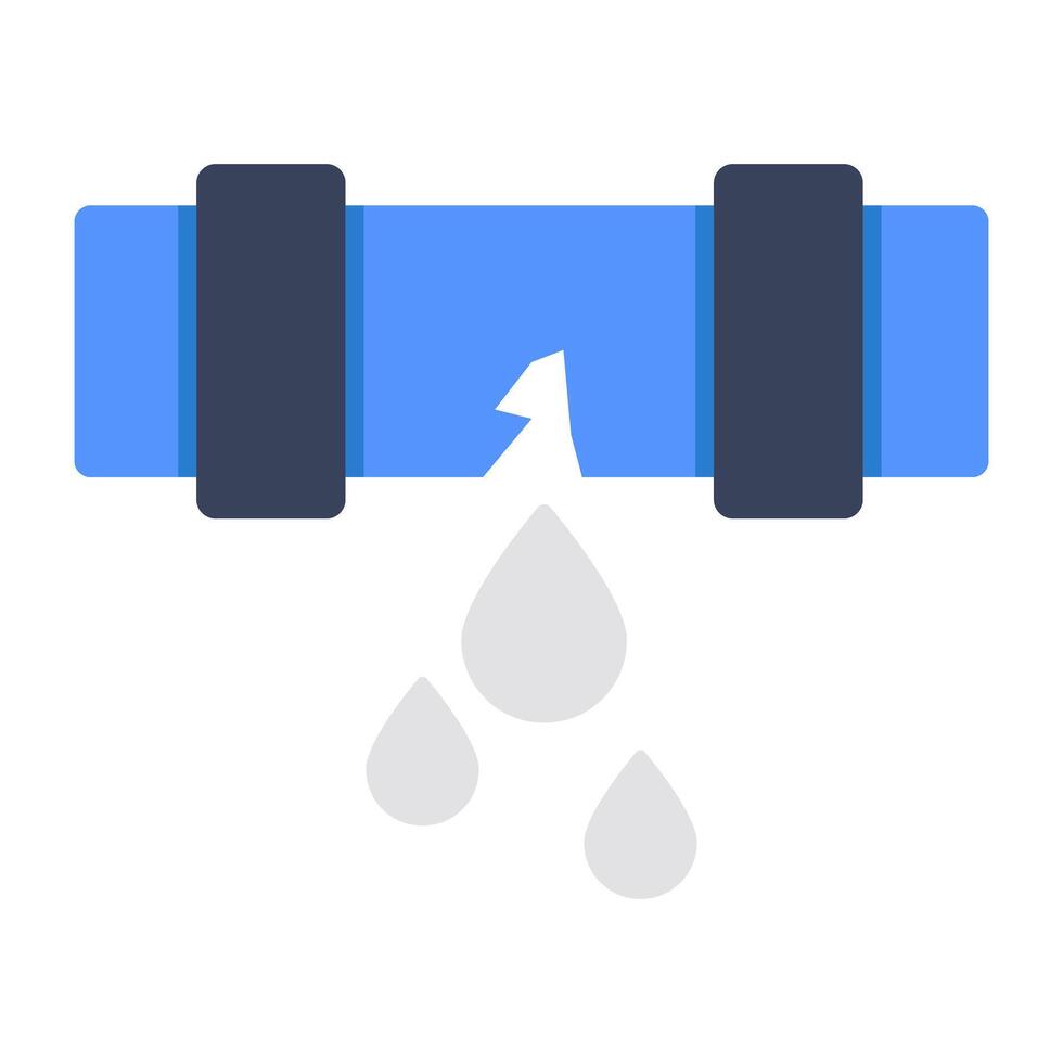 Perfect design icon of leak detector vector