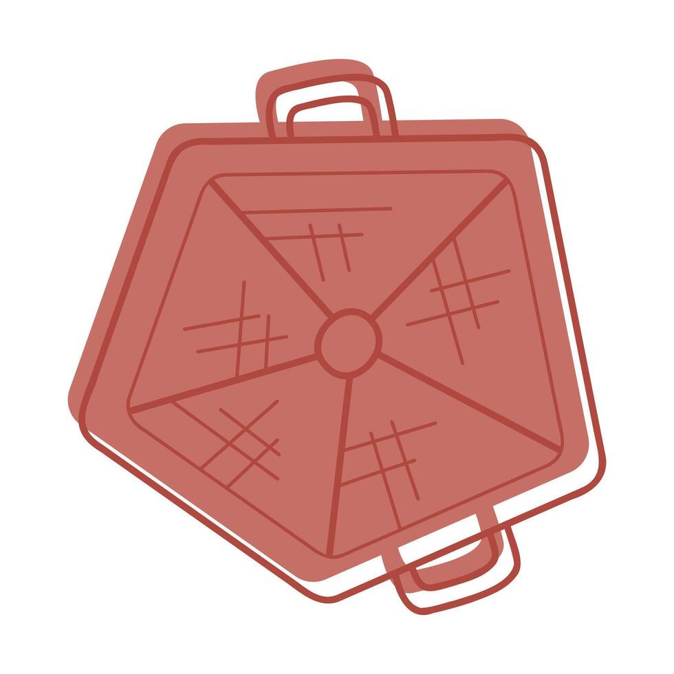 Baby sieve for sandbox color. Clip art for your projects. vector