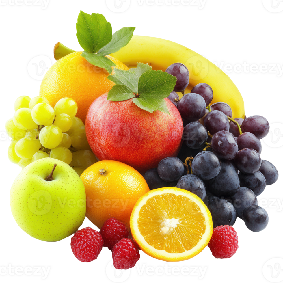 A bunch of different fruits and vegetables png