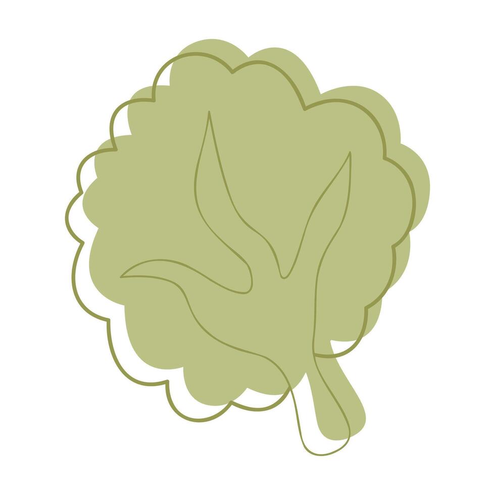 A tree color. Clip art for your projects. vector