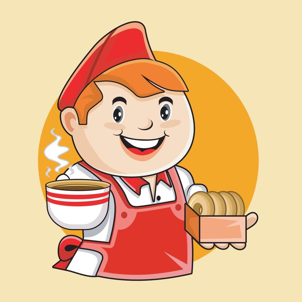 Donut Shop Blends vector