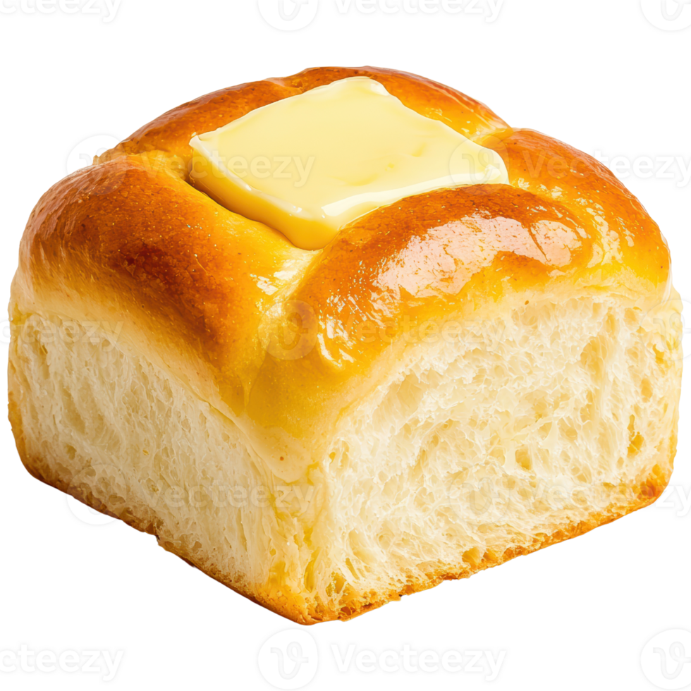 A buttery bread with a buttery filling png
