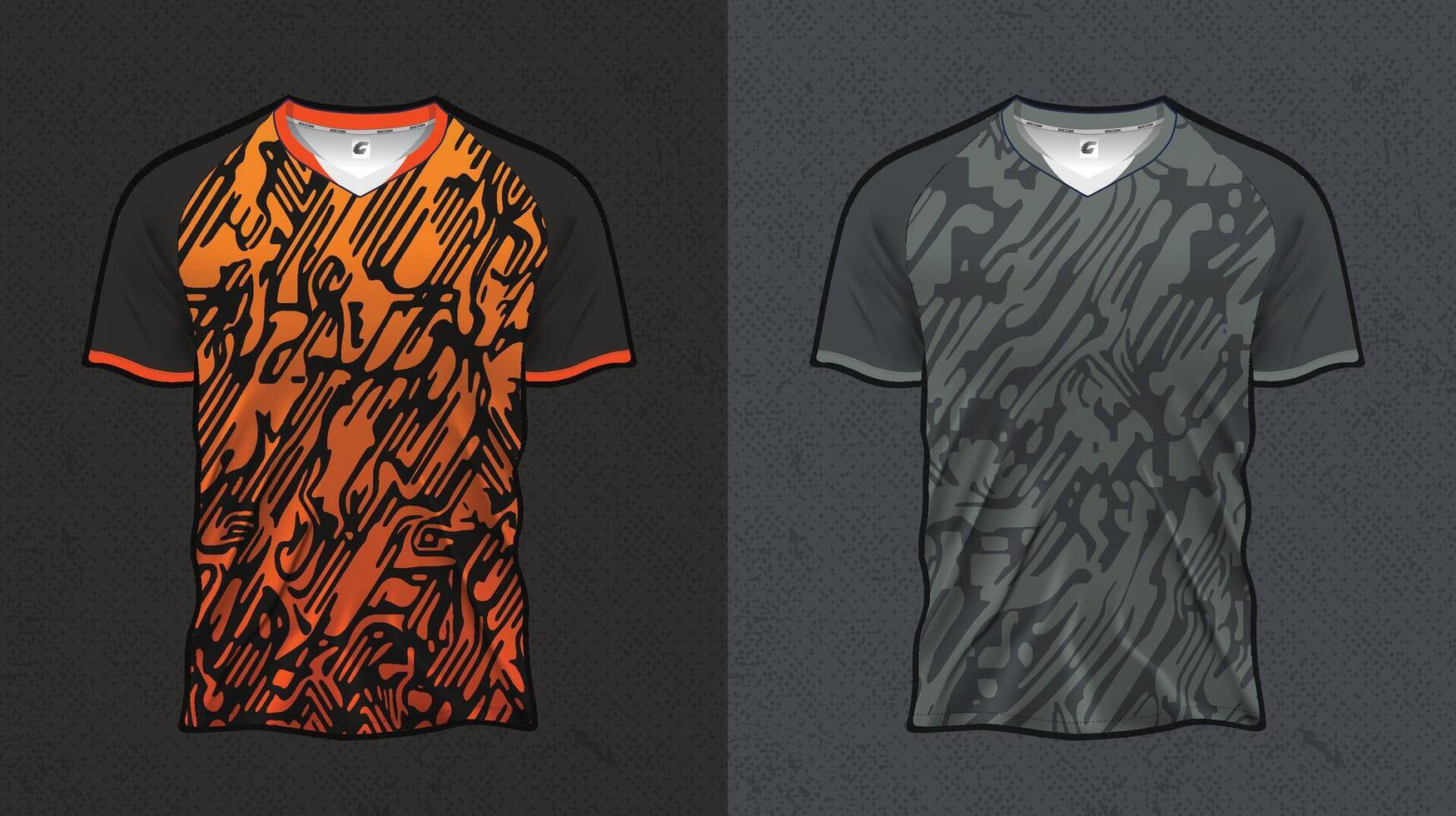 Creative Jersey Kit Design for Soccer, Racing, Football, and Gaming Teams vector