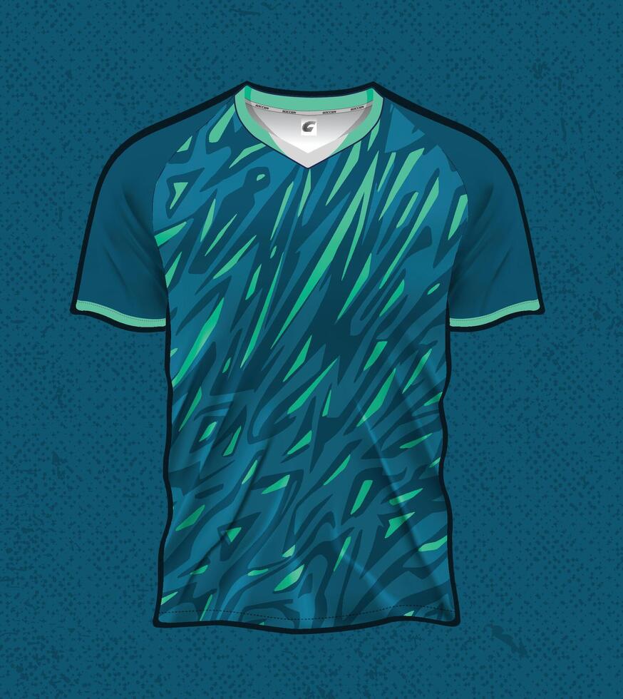 Versatile Team Jersey Templates Cycling, Soccer, Esports, and Racing Uniforms vector