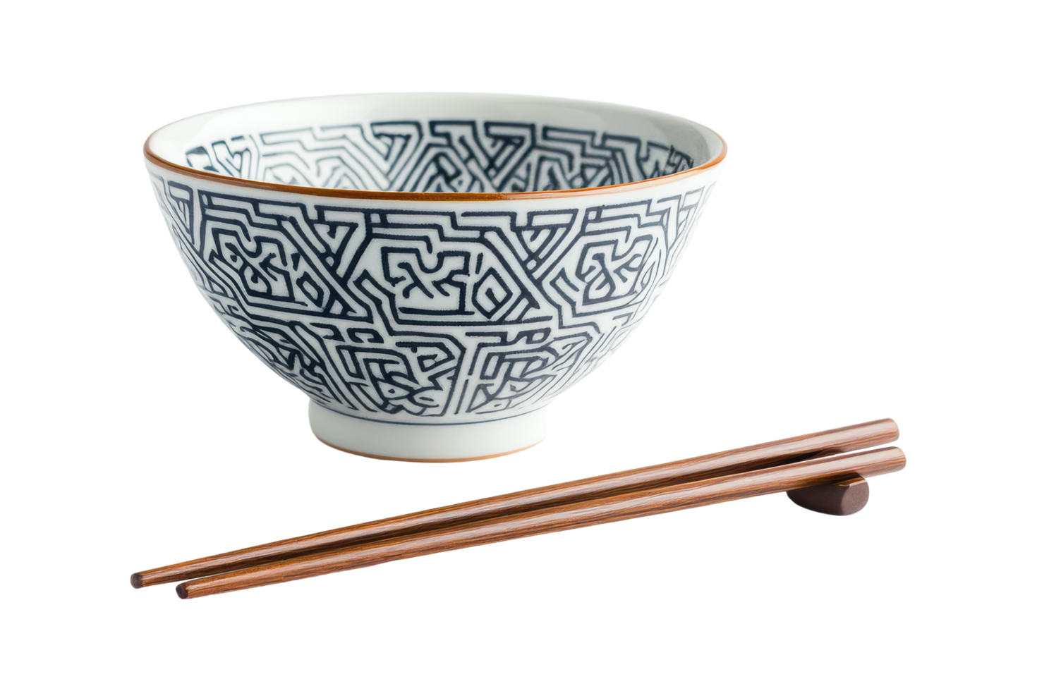 Chinese new year noodles in traditional bowl home png