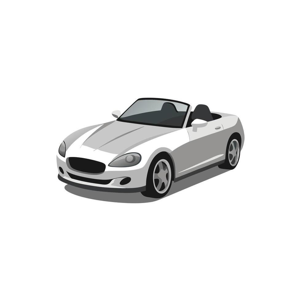 Timeless Grace Metallic Silver Convertible Sophistication vector