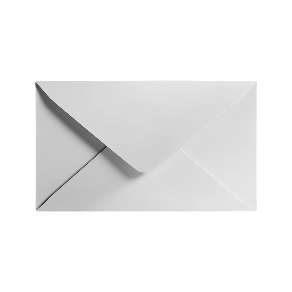 Mailing an envelope office digital content modern top view png