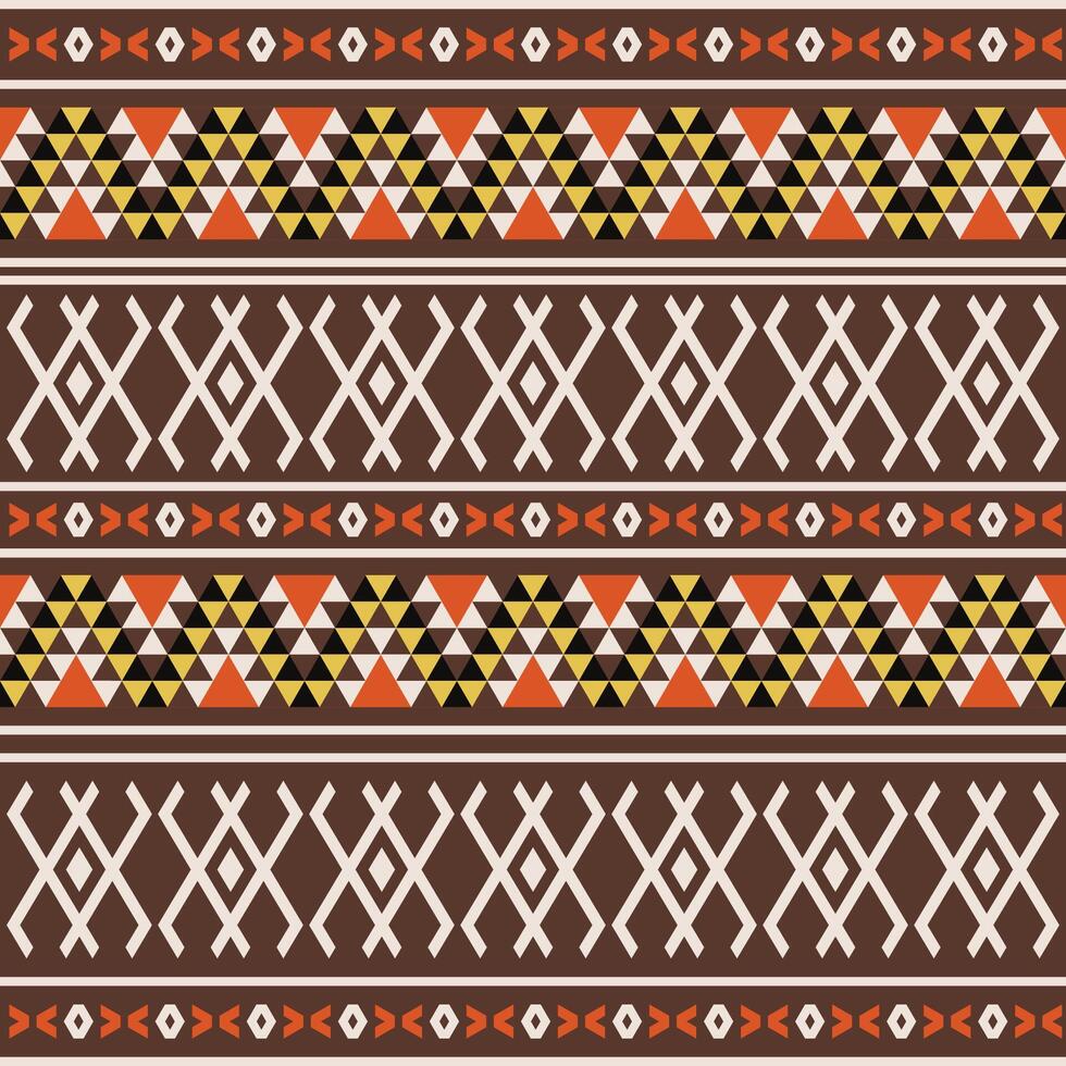 abstract ethnic dayak traditional pattern vector