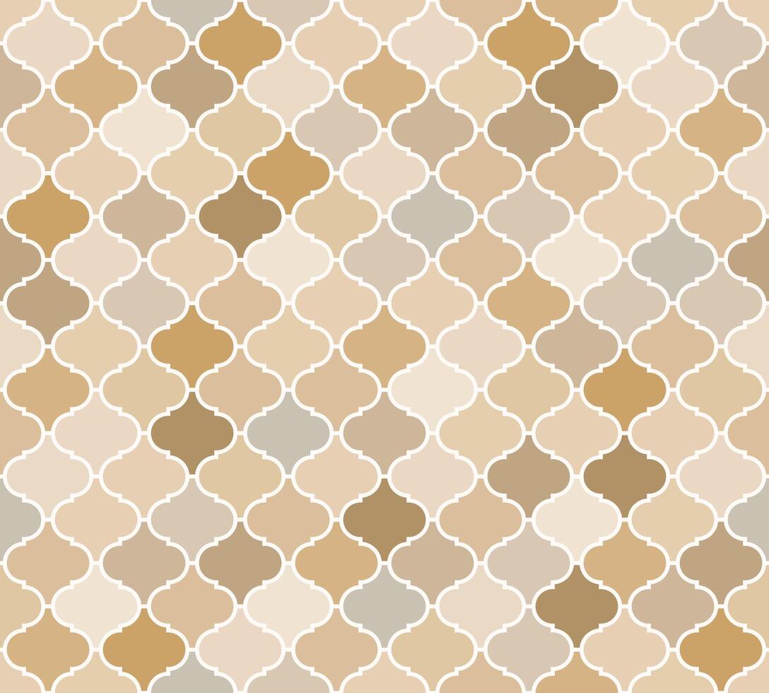 earth color gradient moroccan pattern vector