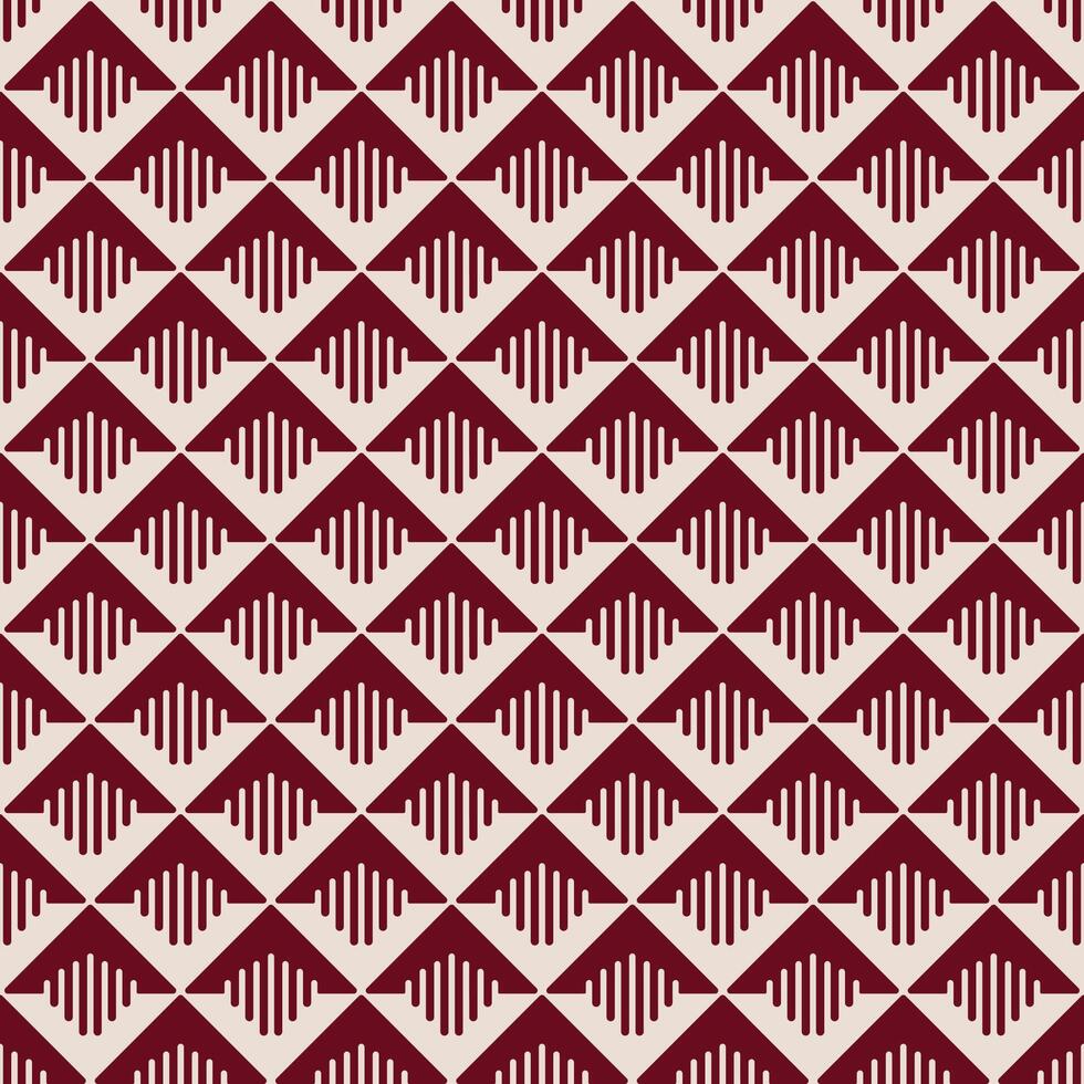 maroon abstract geometric art deco vector