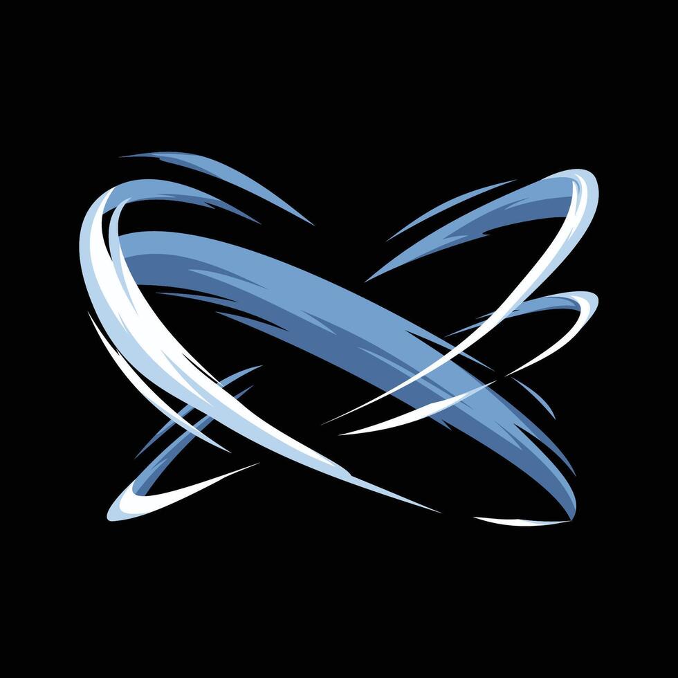 cartoon aura magic weapon effect vector