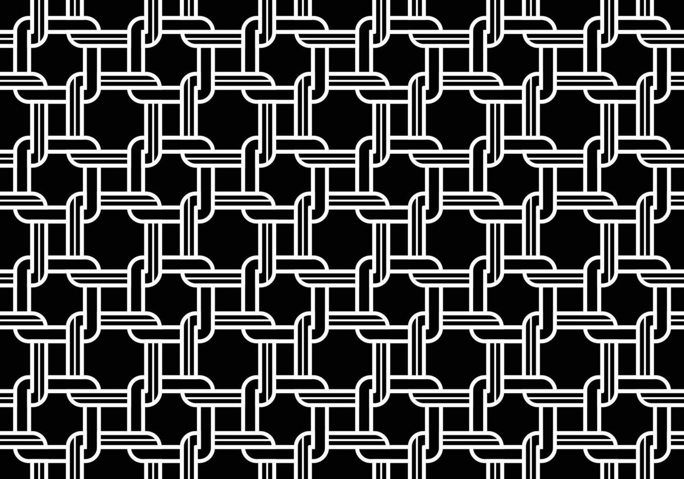 abstract geometric chain square pattern vector