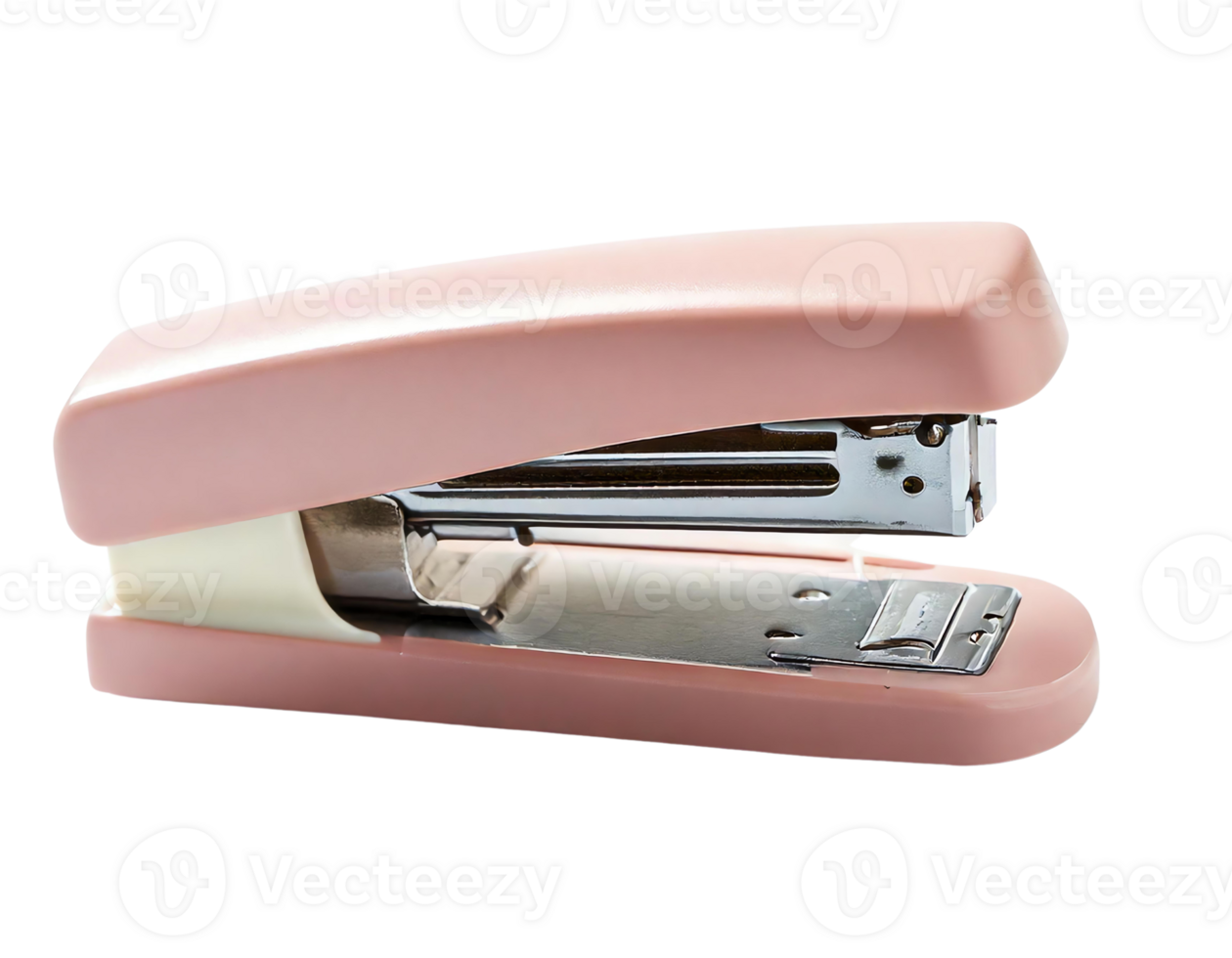 A stylish pink stapler , perfect for office and stationary themes. png