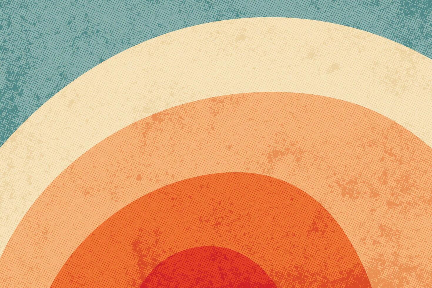grunge vintage rainbow background vector