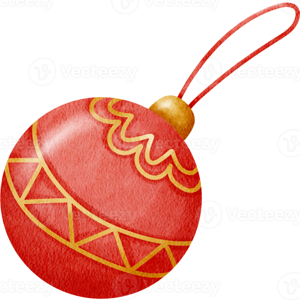 watercolor christmas bell png