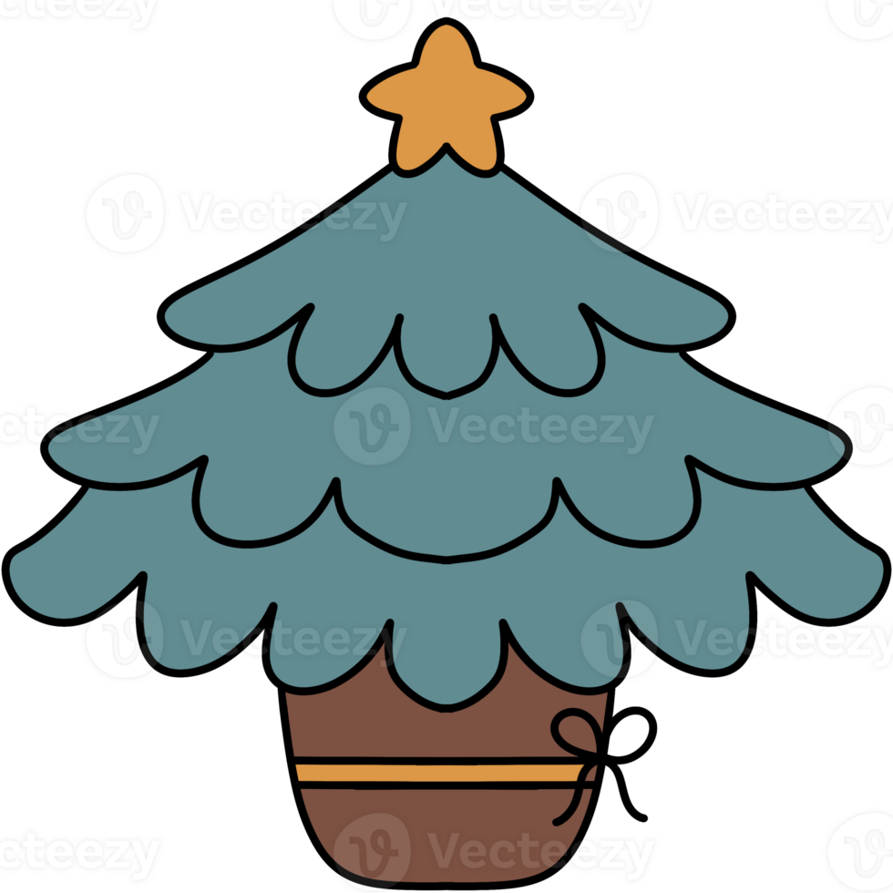 christmas clipart boho colors png