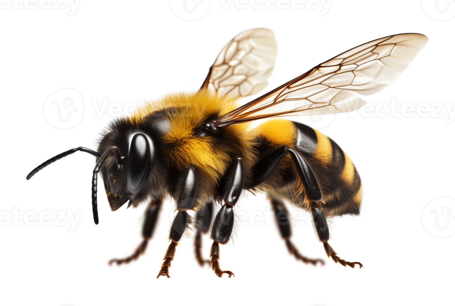 Bumblebee Isolated on Transparent Background png