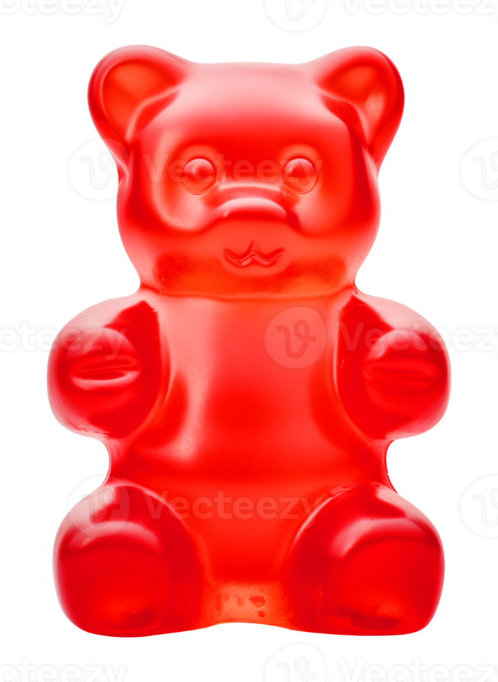 Gummy Bear Isolated on Transparent Background png