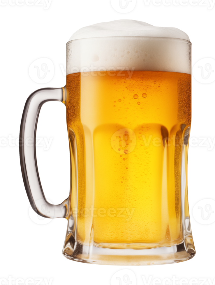 Beer Mug Isolated on Transparent Background png