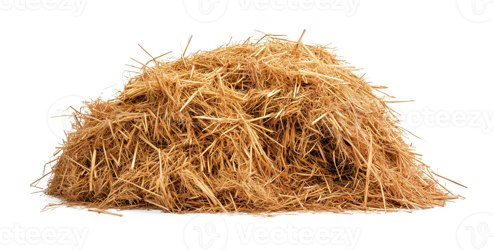 Hay Pile Haystack Isolated on Transparent Background png