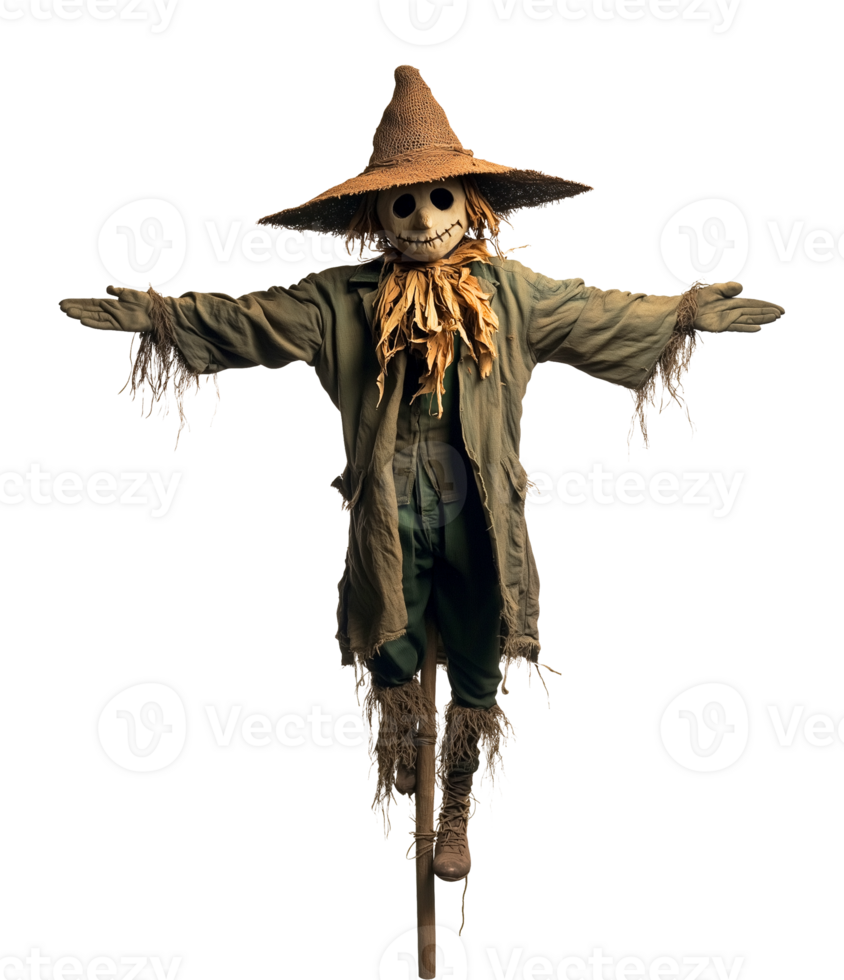 Scarecrow Isolated on Transparent Background png