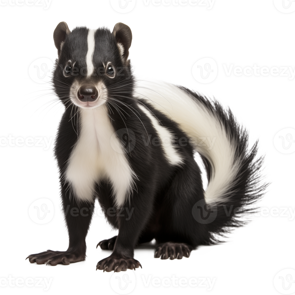 Skunk Isolated on Transparent Background png