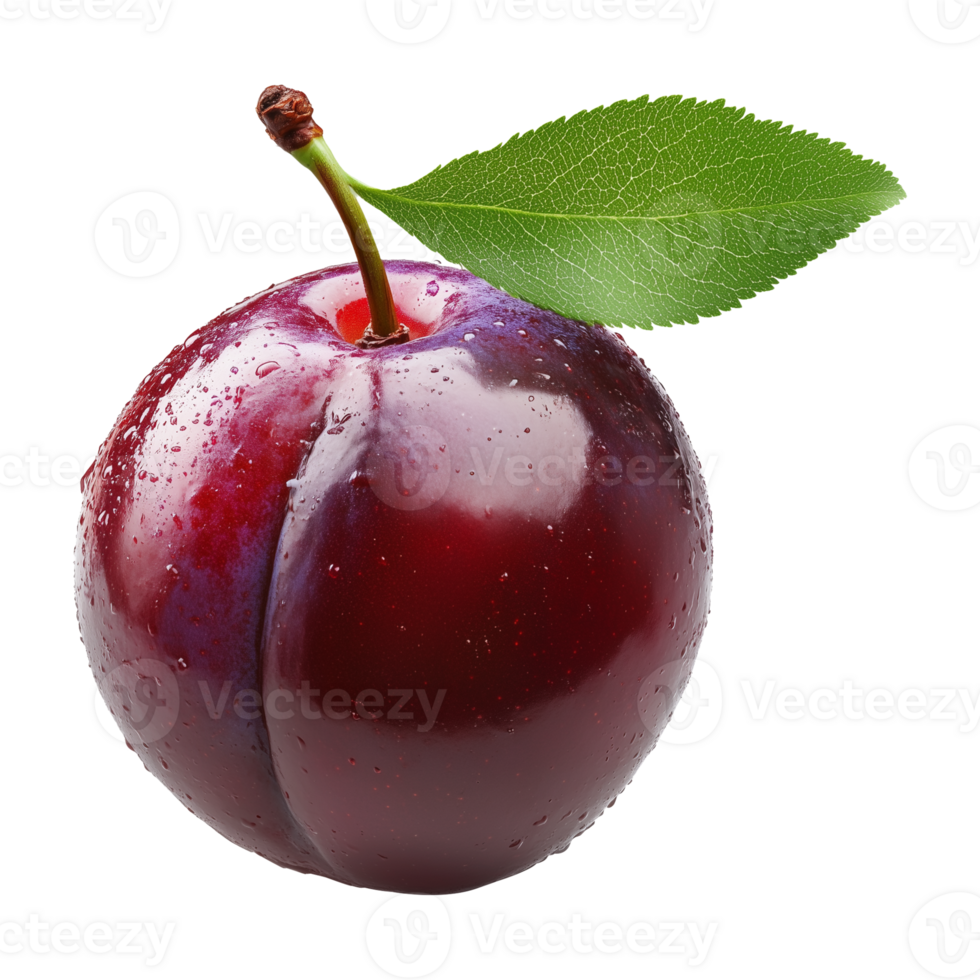 Plum Isolated on Transparent Background png
