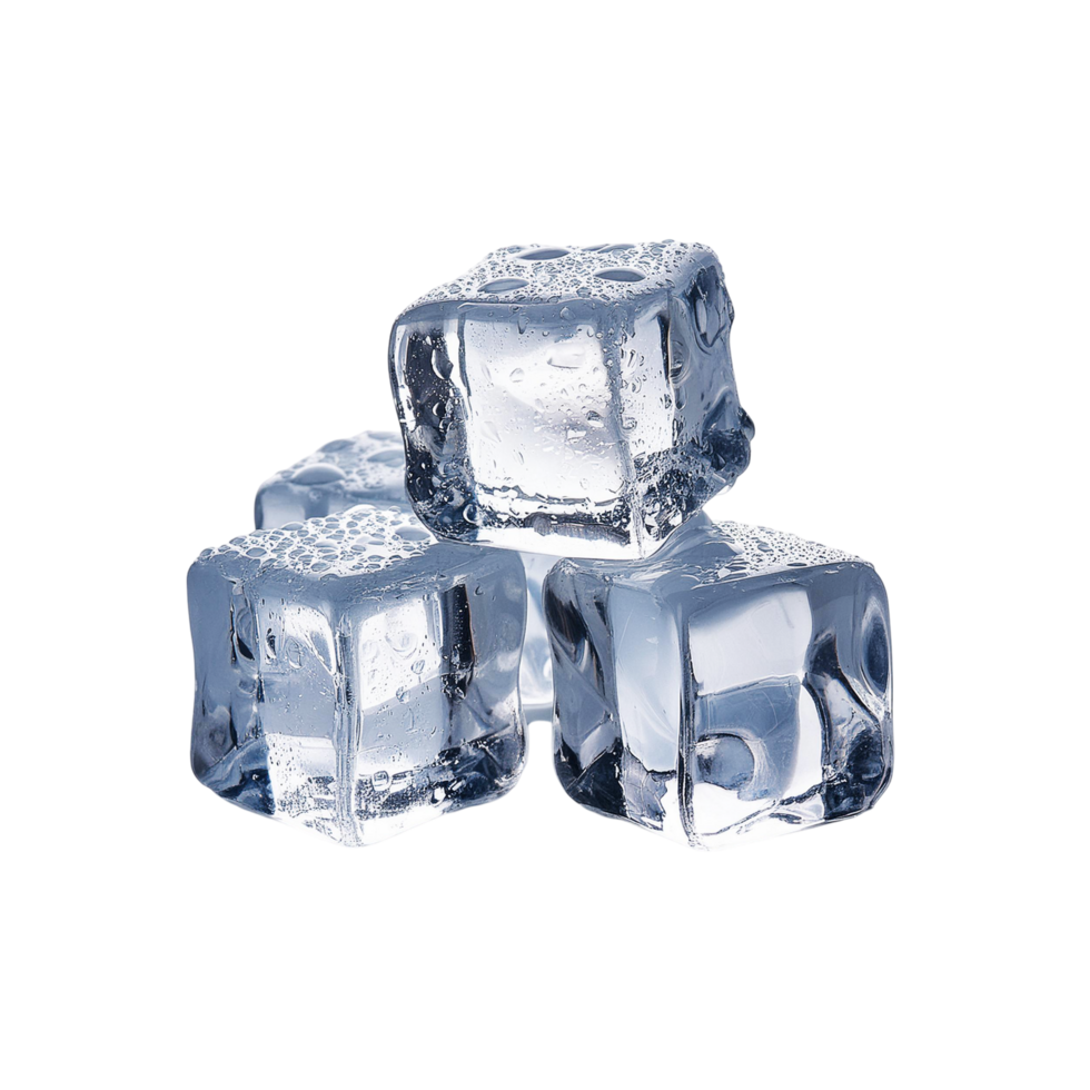 Ice on transparent background png