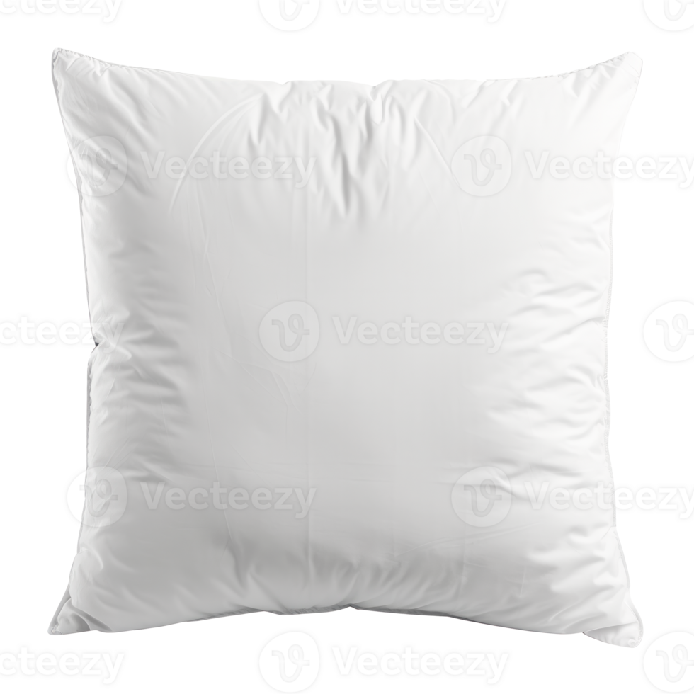 A soft white decorative pillow perfect for home interior design png
