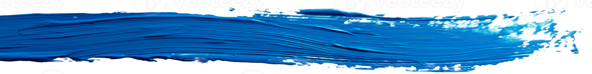 Blue brush stroke design ideal for artistic backgrounds and creative projects png