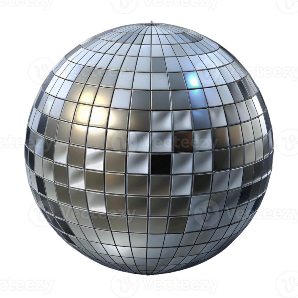 Disco Ball 3D Render png