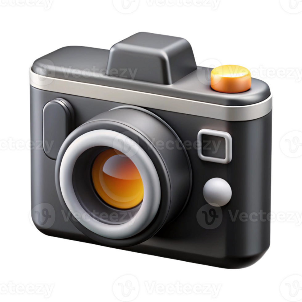 3D Camera Icon Illustration png