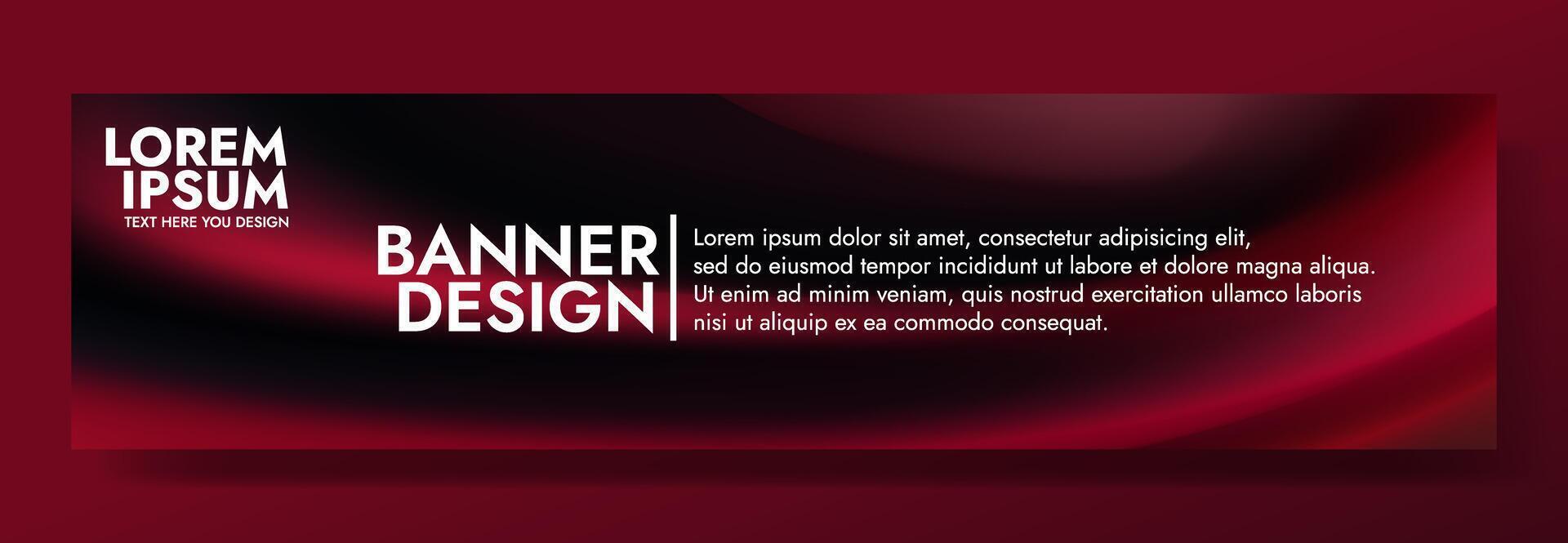 Elegant Red Background Template Modern, Abstract, Gradient vector