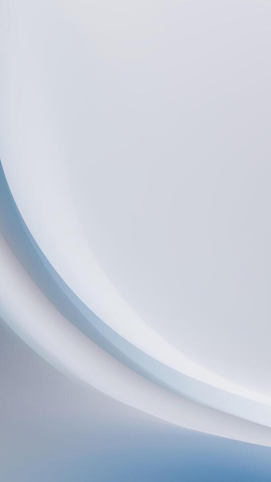 Abstract Blue Gradient Waves Smooth, Subtle, Curving, Background, Design, Soft, Elegant, vector