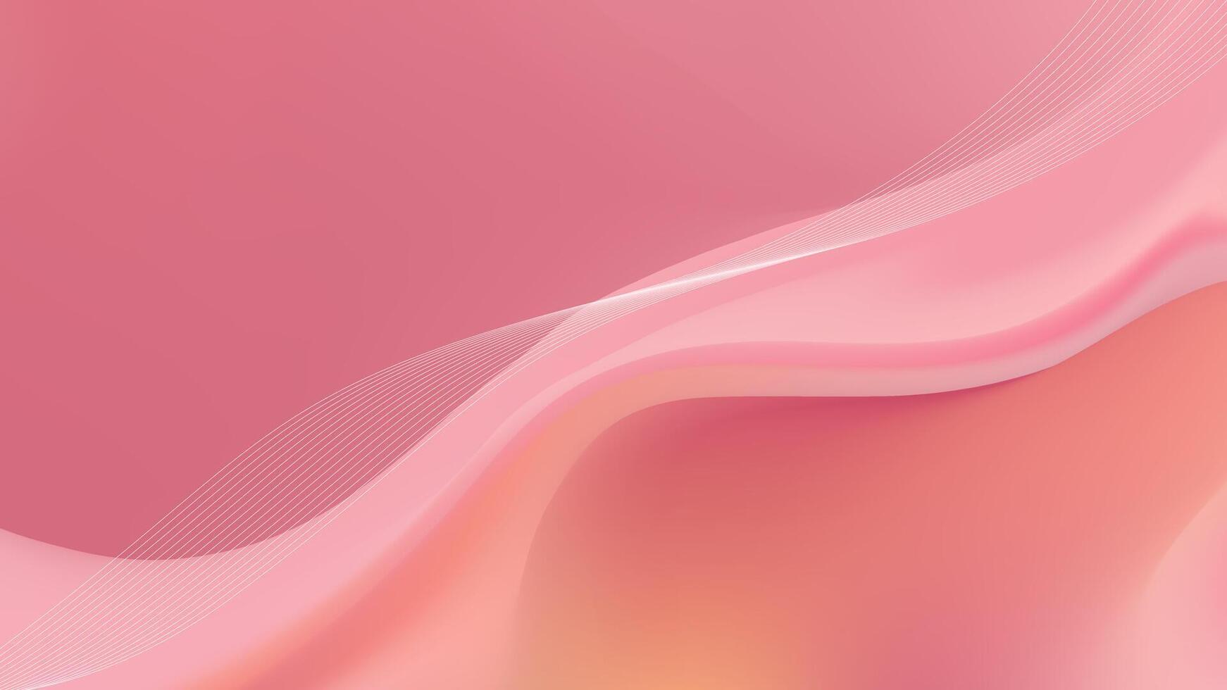 Abstract background featuring soft pink and peach gradient hues. vector