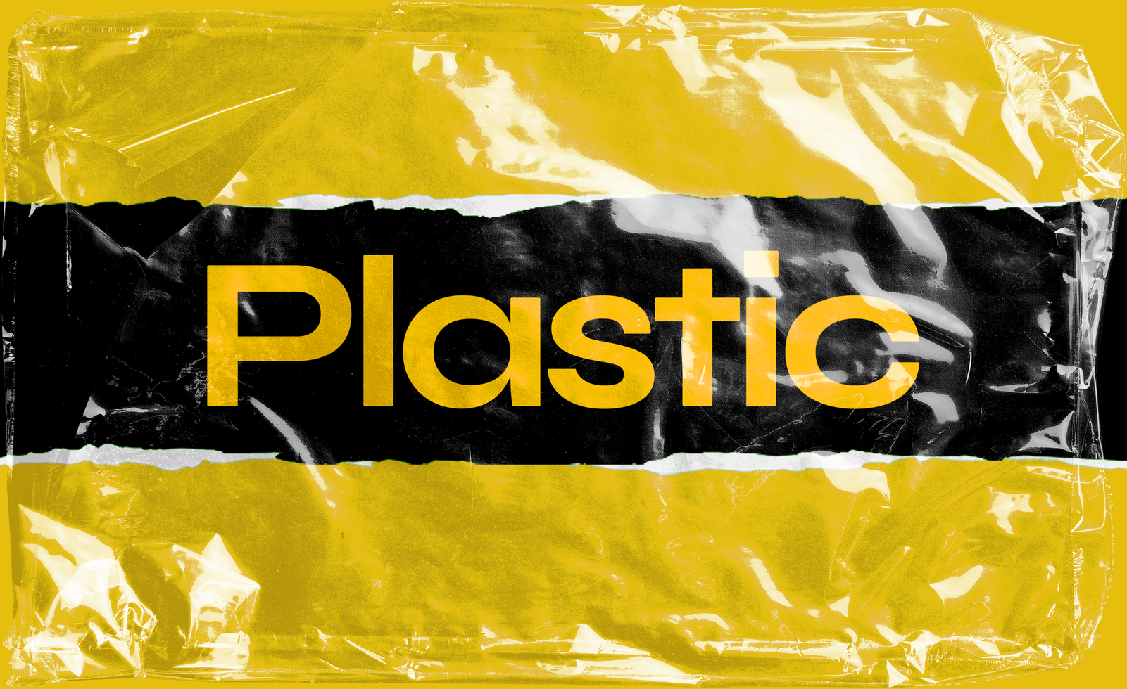 Plastic Text Effect psd