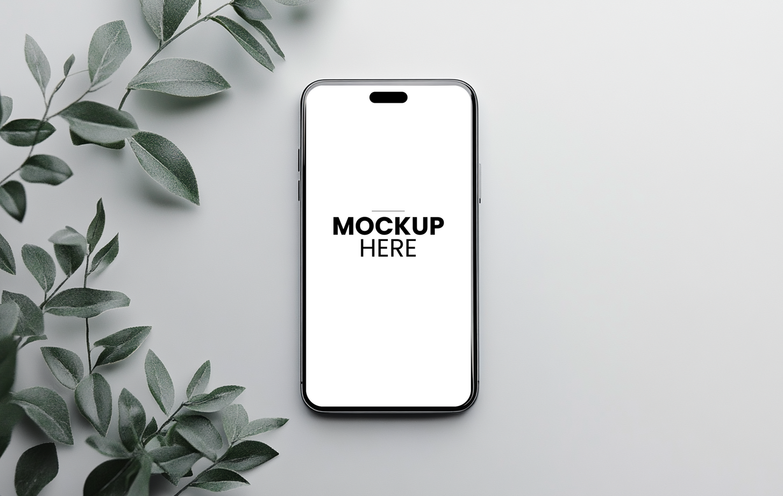 Ultra-detailed phone design mockup, blank screen , customizable for modern presentations psd