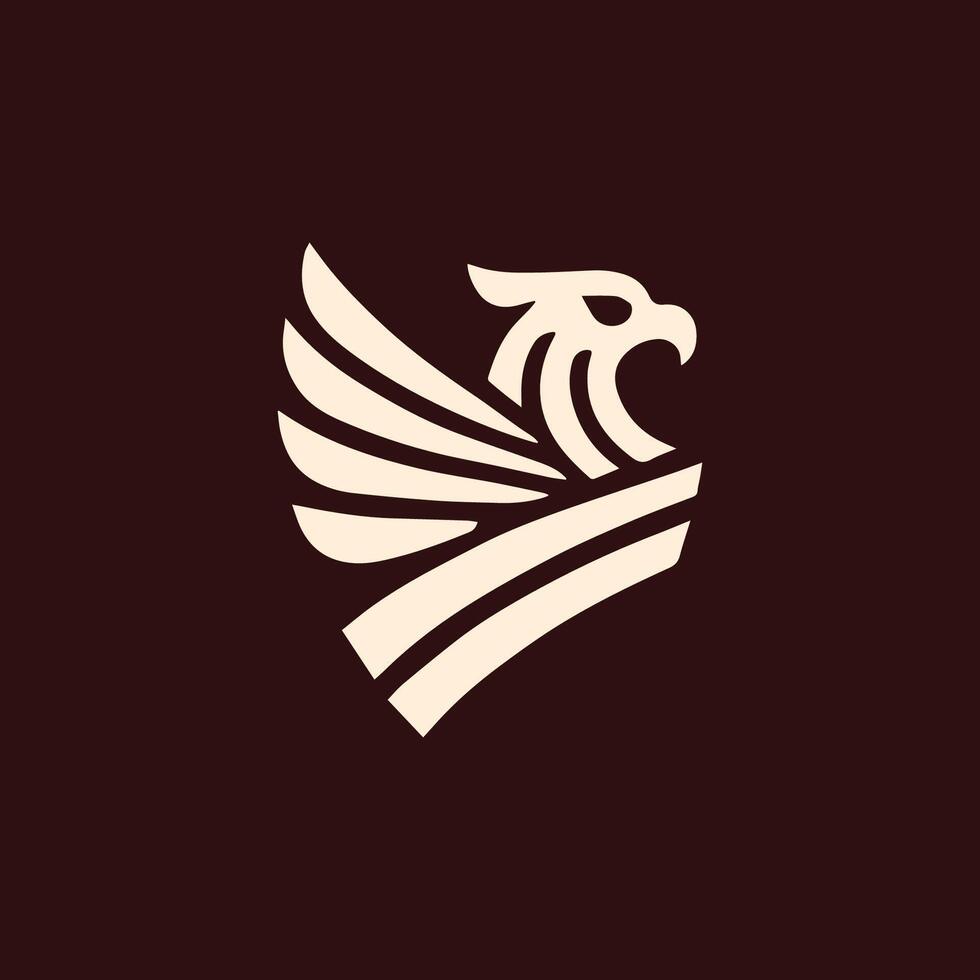 Guardian eagle logo vector