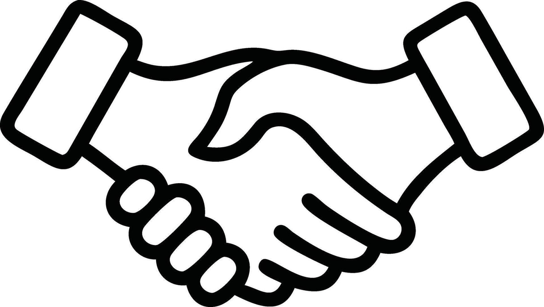 Hands in Agreement vector