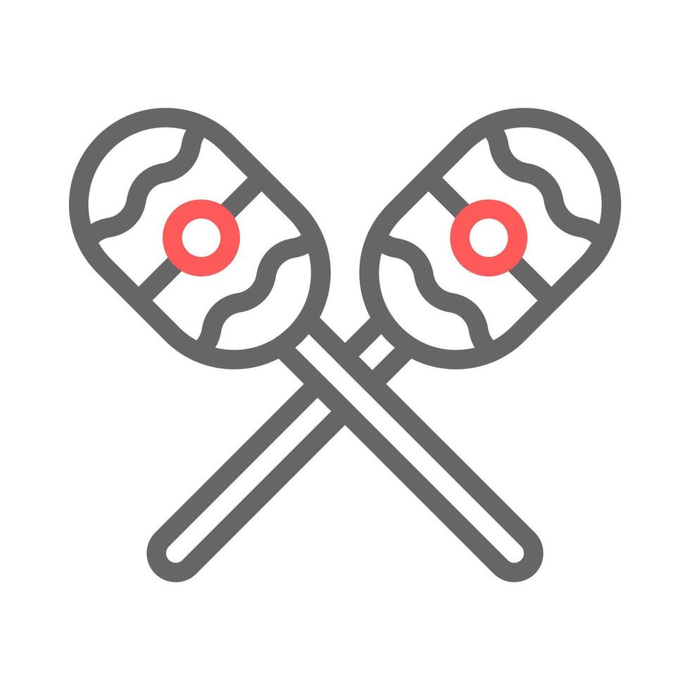 Maracas icon. Concept of music, sound, and rhythm. vector