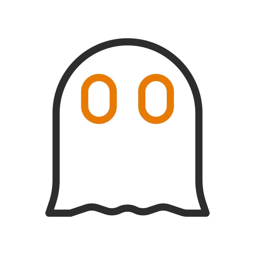 Ghost icon, halloween concept, spooky and scary. vector