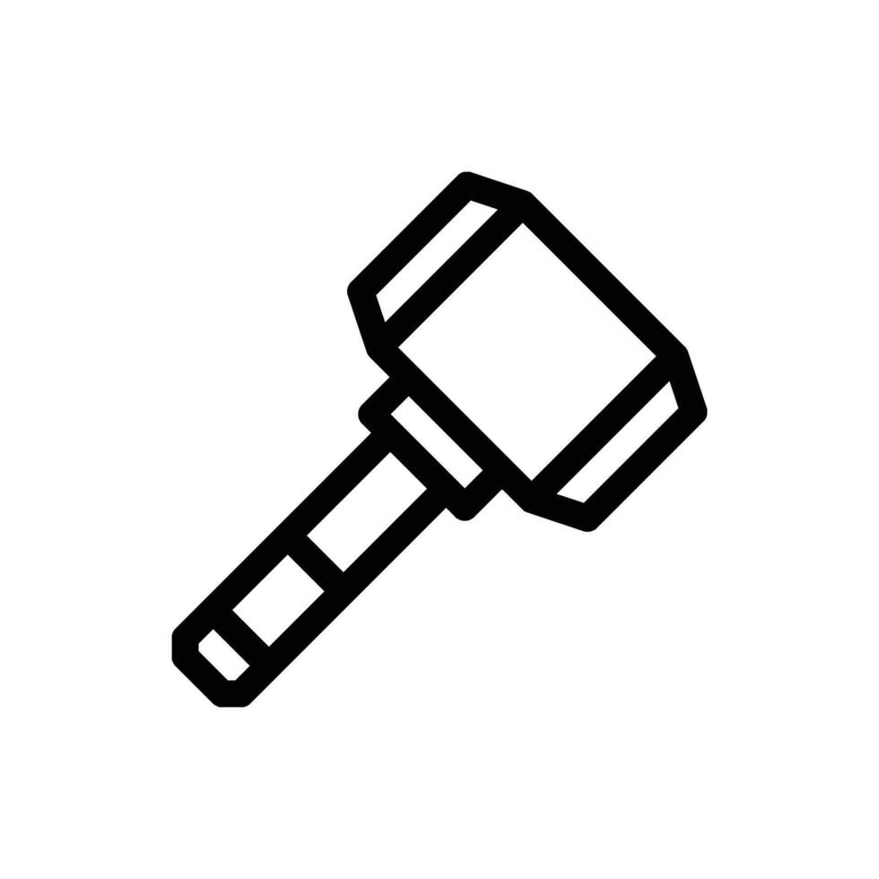 Heavy Hammer Icon vector