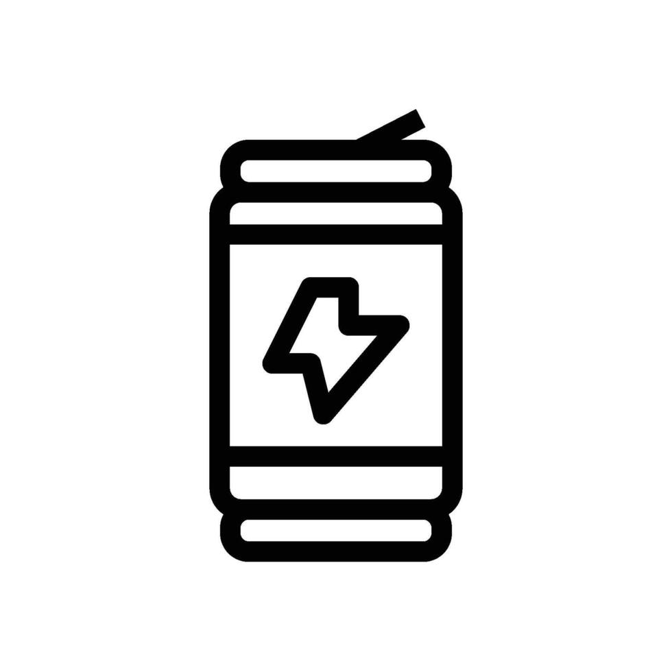 Energy Drink Can Icon vector